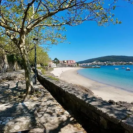 Con Jardin Cerca De La Playa En Appartamento Corcubión